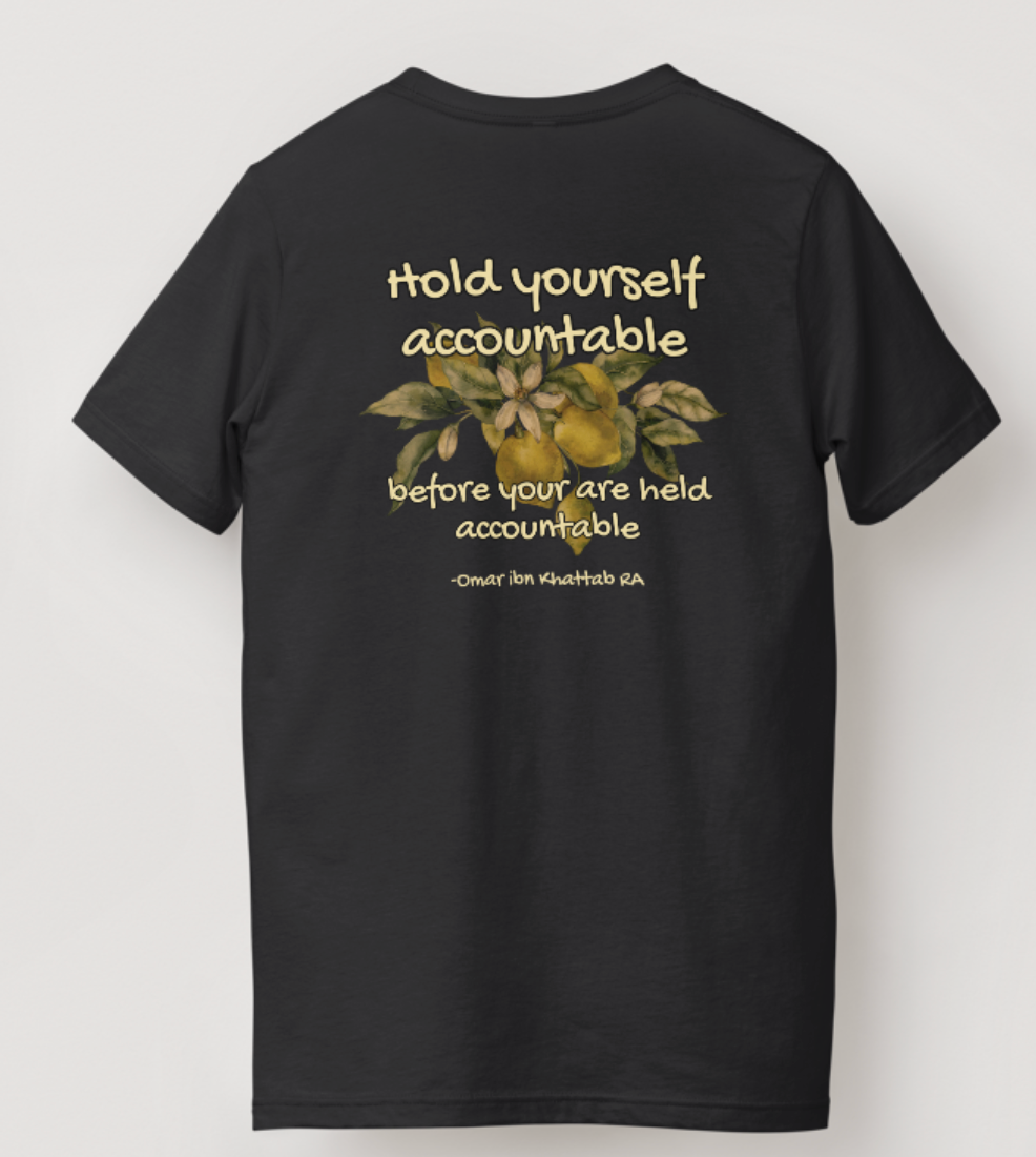 Hold yourself accountable